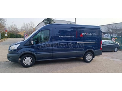 FORD TRANSIT 2.0 TDCi 310 LWB Trend L3H2. Dupla tolóajtó. Szélvédőfűtés. Elektromosan behajtható tükrök. Tolatókamer