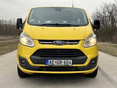 FORD TRANSIT Tourneo Custom 2.2 TDCi 300 LWB Titanium Bőr-Ülésfűtés-Tempomat-PDC-Roló-Dupla tolóajtó