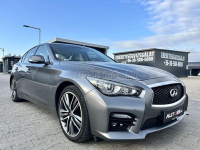 INFINITI Q50 2.0t Premium Tech (Automata) VÉGIG MÁRKASZERVIZBEN SZERVIZELT - VEZETETT SZERVIZKÖNYV - FÉNYEZÉSMENTES - 3 ÉV