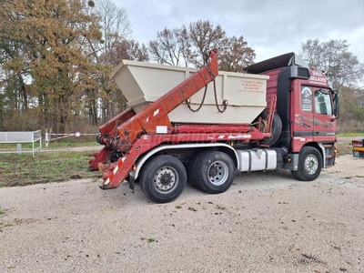 MERCEDES-BENZ Actros 2548 Meiller Kipper 16t/KORONGOS tacho/állófűt/kipufogófék/érvényes műsza