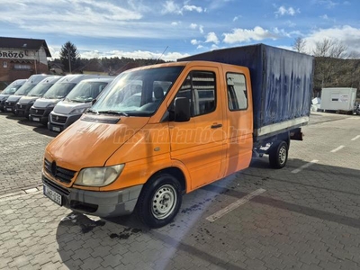 MERCEDES-BENZ SPRINTER 311 CDI 903.623 7 szem. platós ponyvás. 2t vonóhoroggal