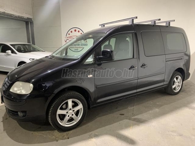 VOLKSWAGEN CADDY MAXI 1.9PDTDI 105LE! 5-SZEMÉLY + TEHER! VONÓHOROG! VEZÉRLÉS CSERÉLVE!