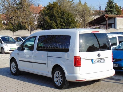 VOLKSWAGEN CADDY 1.4 TSI Maxi BMT DSG Automata!7Személyes!Magyarországi!1Tulaj!GyáriGaranciás!102000Km!Ülésfűtés!Radar