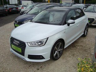 AUDI A1 Sportback 1.0 TFSI Design TFSI ULTRA S-line . 17 gyári alufelni . szervizkönyv .48.000 km