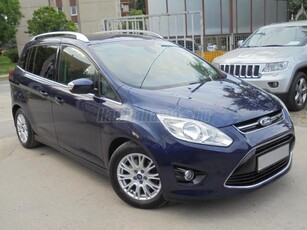 FORD C-MAX Grand1.6 TDCi Titanium [7 személy] BŐR.ÜLÉS-SZÉLVÉDŐ FŰTÉS.ALUFELNI.GPS.TEMPOMAT!!!