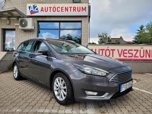 FORD FOCUS 1.5 TDCI Titanium MAGYAR-1 TULAJ-VEZETETT SZERVIZ-KEYLESS-360RADAR