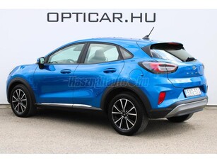 FORD PUMA 1.0 EcoBoost Titanium Design Navi!LED!Ülés!Kormány+szélvédő fűtés!Mo-i!1.Tulaj!52.598Km!ÁFÁ-s!THM9.9%!