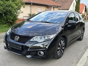 HONDA CIVIC Tourer 1.6 i-DTEC Lifestlye Navi 114 E KM-NAVI-RADAR-KAMERA-SZERVÍZKÖNYV-LEINFORMÁLHATÓ