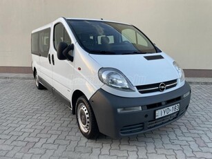 OPEL VIVARO 1.9 DTI L2H1 9 SZEMÉLYES. HOSSZÍTOTT KIVITEL. KLÍMA. RENDSZERESEN KARBANTARTOTT. AZONNAL ELVI