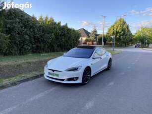 Tesla Model S 75 (Automata) Ingyentöltős-Üvegte...