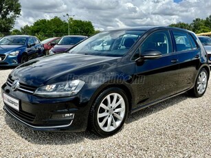 VOLKSWAGEN GOLF VII 2.0 TDI Highline Gyári fényezés-Végig szervizelt-Xenon-Navi-Ülésfűtés-2xRadar-Alcantara-Digitklím