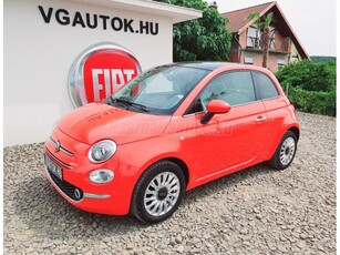 FIAT 500 LOUNGE 1év full garancia KORALL digit klíma