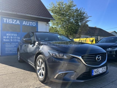 MAZDA 6 Sport 2.2 CD Attraction magyarországi.1 tulaj.szervizkönyv.navi