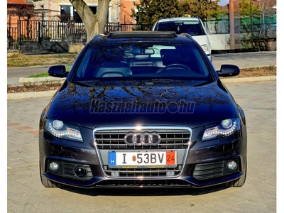 AUDI A4 Avant 2.0 T FSi EU5 S-line Sportpaket Plus BANG&OLUFSEN-PANORÁMA-BŐR-NAVI-XENON-LED