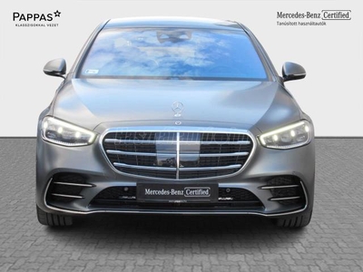 MERCEDES-BENZ S 400 d L 4Matic 9G-TRONIC 40 km!!!. mo-i. Áfá-s. Garancia. ISP. 1 tulajdonos 2023-as gyártás