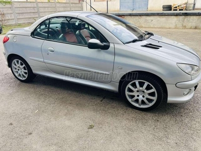 PEUGEOT 206 CC 2.0 16V MEGKÍMÉLT MAGYARORSZÁGI LEINFORMÁLHATÓ BŐR DIGIT KLÍMA