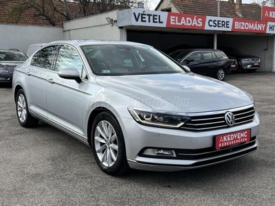 VOLKSWAGEN PASSAT VIII 2.0 TDI BMT Highline DSG Magyarországi LED Távtartó Navi 360kamera Ülésfűtés Alcantara Szervizelt!