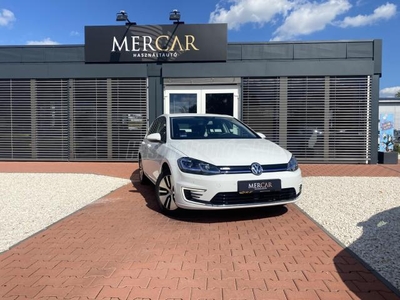 VOLKSWAGEN GOLF e-Golf MAGYAR. 1.-TUL. ÁFÁ-s. 44.462 km! Nr.. 047