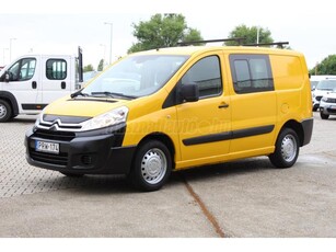 CITROEN JUMPY 1.6 HDi 1000 Comfort L1H1 EURO5 RÖVID/ 6FŐ/ N1/ TGK/ TEMPOMAT/ KLÍMA/ V.HOROG 1500KG/ RADAR/ TETŐCSOMAGTARTÓ