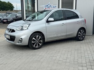 NISSAN MICRA 1.2 N-TEC (Automata) MAGYAR / 1. TUL / NAVI / ELÖL-HÁTUL RADAR