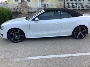 AUDI A5 CABRIO 3.0 TDI DPF quattro S-tronic 2x S-Line.Angol 19-es felnik üj gumik.Megkimélt állapot