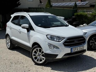 FORD ECOSPORT 1.0 EcoBoost Titanium FÉLBŐR/ÜLÉSFŰTÉS/RADAR/SZÉLVÉDŐFŰTÉS/17ALU/19EKM