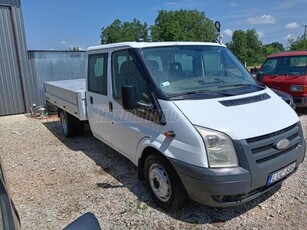 FORD TRANSIT 2.2 TDCi 280 S Ambiente Friss műszakival. Platós. Duplakerékkel.7 személyes