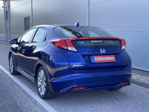 HONDA CIVIC 1.8 Sport // KM GARANCIA! // SZERVIZKÖNYV-KAMERA // 8 ALUFELNIVEL! // GYÖNGYHÁZ KÉK METÁL