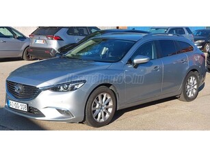 MAZDA 6 Sportkombi 2.2 CD Revolution TELJES EXTRÁS KIVITEL. 2 ÉV MŰSZAKI. SZERVIZKÖNYVES