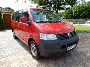 VOLKSWAGEN TRANSPORTER T5 1.9 TDI ORIGINÁL 237.000KM. KLÍMA.MEGKÍMÉLT.VONÓHOROG.AZONNAL ELVIHETŐ