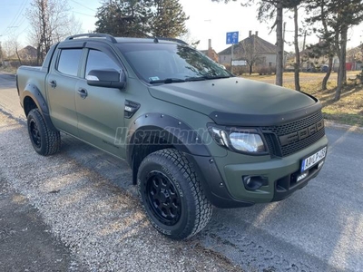 FORD RANGER 3.2 TDCi 4x4 Wild Trak Ironman futómű. 3.5 T vonóhorog