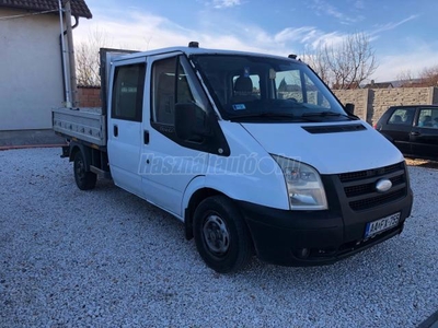 FORD TRANSIT 2.2 TDCi 300 M Duplakabinos fix platós