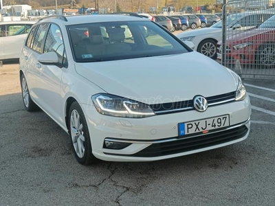 VOLKSWAGEN GOLF VII Variant 1.6 TDI BMT Comfortline DSG Magyar Szervizkönyv 1tulaj!