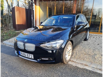 BMW 1-ES SOROZAT 116i URBAN LINE. Sérülés mentes. Manuális 6. Tolató kamera. 2 gyári kulcs. Számla