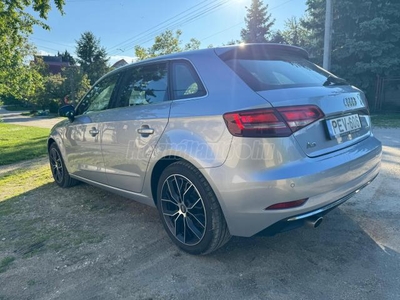 AUDI A3 Sportback 1.6 TDI Design S-tronic Sérülésmentes. Szervizkönyv. Megkímélt állapotban. 140 Le. Félbőr Belső