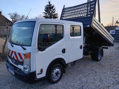 NISSAN CABSTAR 2.5 35.13 D Mod.2007 Basic 6 személyes.3.80-as platós.3 oldalra billencs .3.5 tonnás horoggal