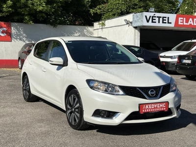 NISSAN PULSAR 1.2 DIG-T Tekna EURO6 Tempomat Navi Kamera Keyless Ülésfűtés Gyöngyház 2zdigitklíma