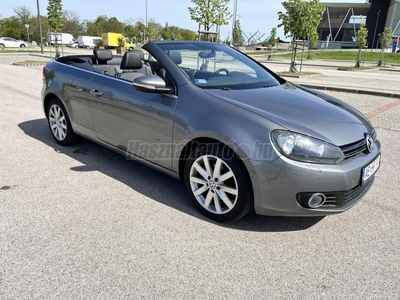 VOLKSWAGEN GOLF VI 1.6 TDi Highline Cabrio Bör belső Üllés fűtés Elől+Hátul radar Tempomat 2 zónás klima 189 ezer k