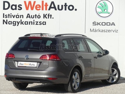 VOLKSWAGEN GOLF VII Variant 2.0 TDI Comfortline DSG 187e.km! Foglalva!