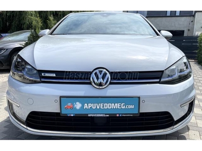 VOLKSWAGEN GOLF e-Golf Led. Virtual. Vaj bőr. Kamera. Nagy navi. Távtartó. CCS