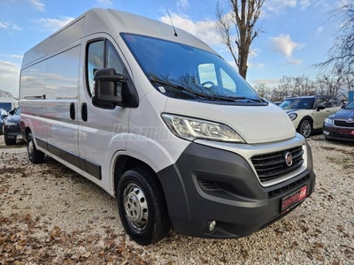 FIAT DUCATO 2.3 Mjet LH3 3.5 t Sz.könyv! Tempomat! Burkolt raktér! Bluetooth! Navi! Új kuplung! Felújított vált