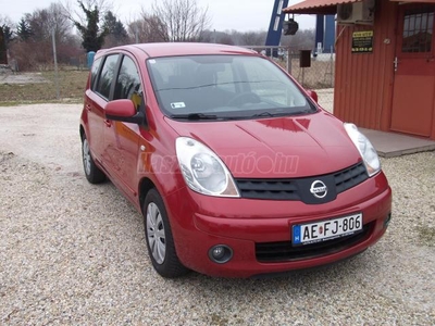 NISSAN NOTE 1.4 Visia 4-el-ablak.Ködlámpa.KP-zár.ABS.Szervókormány.CD.AUX.Kihangosító