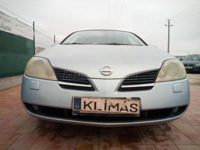 NISSAN PRIMERA 1.6 Visia My 04 MÜSZAKI:24.09.15-ig KM:234.800!ICEhidegKLIMA. ABS. ESP. 4 LUFI. TEMPOMAT. TOLATÓ