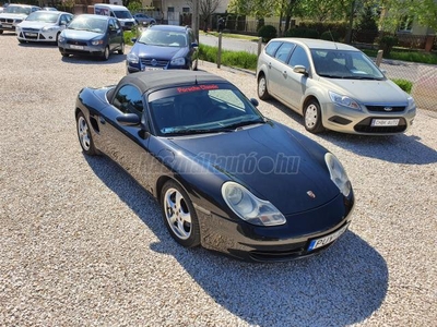 PORSCHE BOXSTER Kéziváltó. szervizszámlák. km igazolás