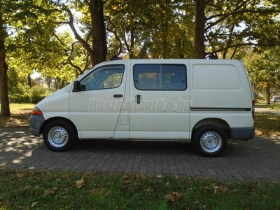 TOYOTA HI-ACE Hiace 2.5 D4-D Panel Van Dupla tolóajtó.Vonóhorog-6 FŐS---CSERÉLHETŐ