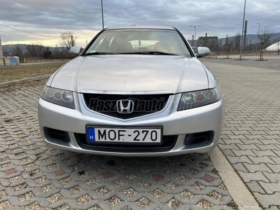 HONDA ACCORD Tourer 2.2 CTDi Sport 2 ÉV MŰSZAKI.FEKETE BŐR.SZÉP ÁLLAPOT