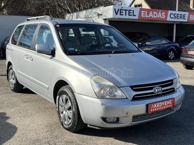 KIA CARNIVAL 2.9 CRDi EX Plus (7 személyes ) Tempomat Klíma 4xelablak Vonóhorog Kamera Bluetooth 2 gyári kulcs