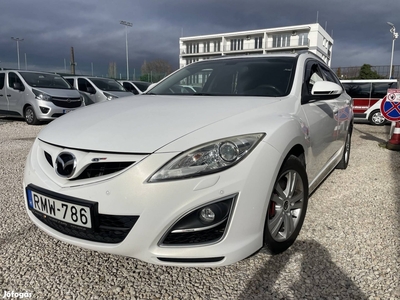 Mazda 6 GTA 2.2 Dízel-163 le Gyöngyház Fehér.