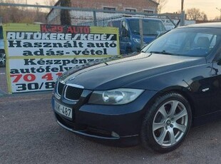 BMW 320d Touring Ritka Szép Fehér Bőr Belső-TEM...