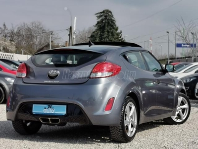 HYUNDAI VELOSTER 1.6 GDI Comfort KEVÉS KM+Félbőr+Panoráma tető+Tempomat+Alufelni+